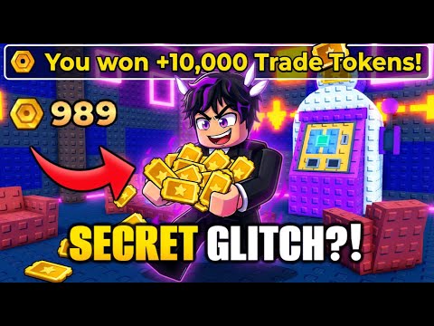 UNLIMITED TRADE TOKENS, Secret Room, BIG Divine Lucky Block in Escape Tsunami for Brainrot