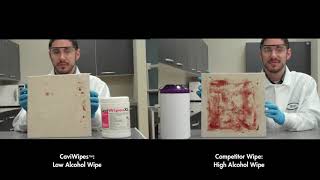 Product video: CaviWipes XL Disinfecting Towelettes - 10 x 12 Inch