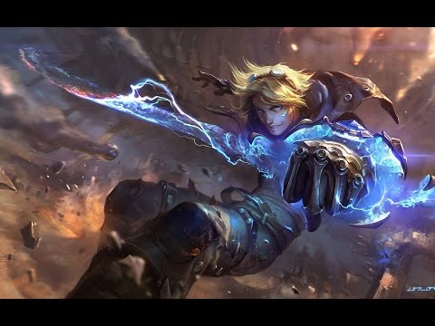 League Of Legends S6 - Doublelift as Lucian/Nautilus vs EZreal/Janna Bot - Preseason Master Ranked
