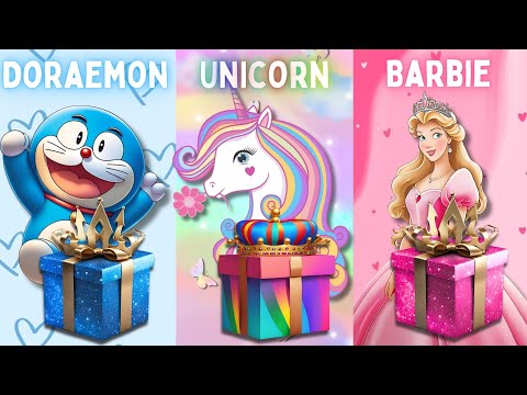 🤔 Magic, Sparkles, or Glamour? Disney Box Challenge! 3 gift box 🐱🦄🎀