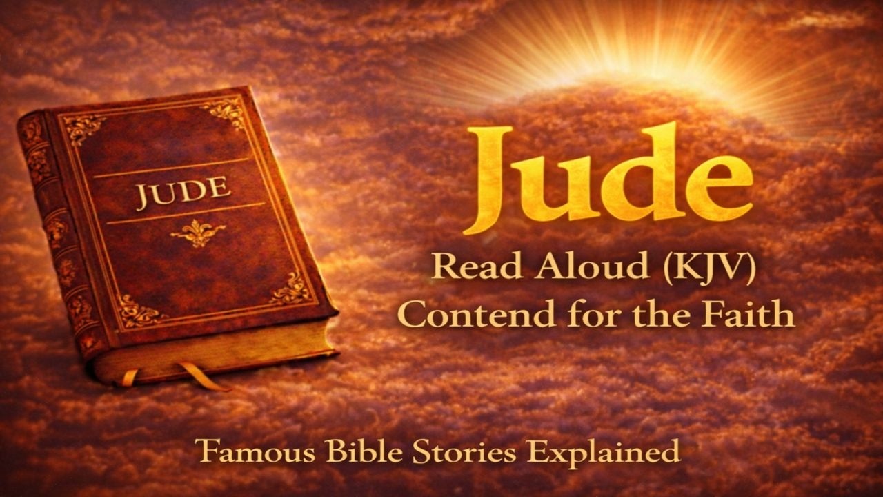 Bible Stories Read Aloud | Jude - Contend for the Faith | Famous Bible Stories Explained !
