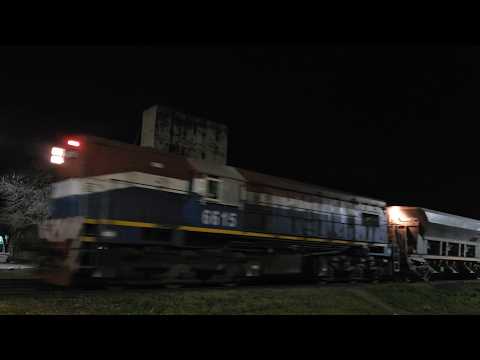 [8K] Lindo, variado y colorido tren vacio de NCA pasando por Marcos Juárez rumbo al oeste!!!!!!
