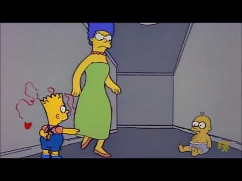 The Simpson funnies moments 2017 - Bart Dreams About Having A Baby Brother Or Sister - The Simpsons