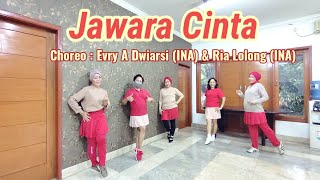 Jawara Cinta - Line Dance (Choreo : Evry A Dwiarsi
