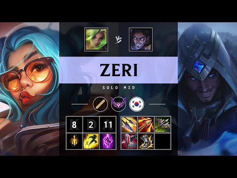 Zeri Mid vs Sylas: Rampage - KR Master Patch 14.24