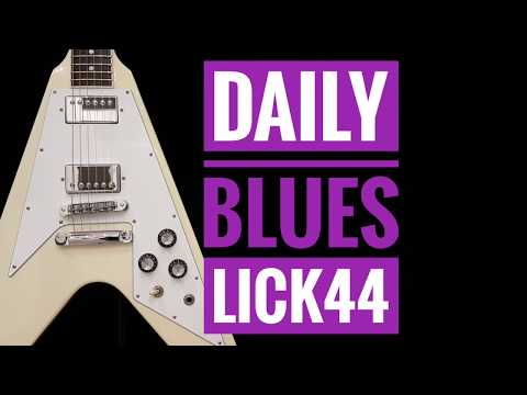 Andy's Lab - Daily Blues Licks #44 - Guitar Lesson