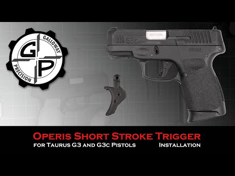 Taurus G3/G3c Operis Trigger Installation from Galloway Precision
