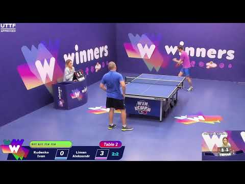 WINners CUP table 2  25.11 Rudenko Ivan - Liman Aleksandr 18:30
