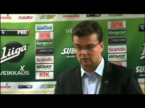 4.10.2013 SaiPa - Jokerit ottelun lehdistötilaisuus