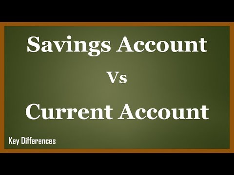 Savings Vs Current Account Difference between them with features comparison