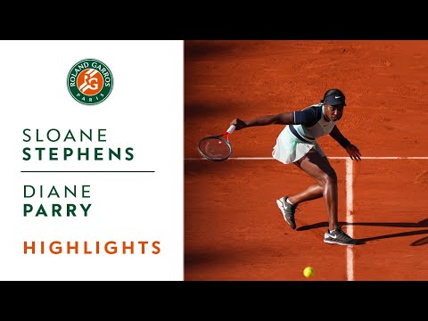 Sloane Stephens vs Diane Parry - Round 3 Highlights I Roland-Garros 2022