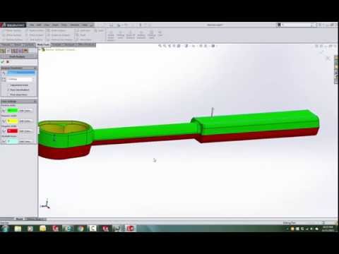 Tutorial: SOLIDWORKS Mold Design - Solving a Straddle Face