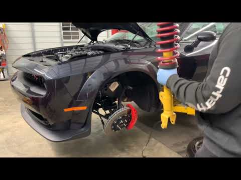 Eibach Sportline Lowering Springs Installed on our 2019 Dodge Challenger R/T Scat Pack Widebody