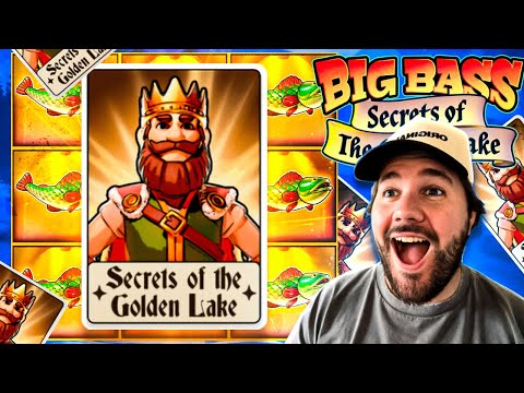 WE GOT INTO THE SUPER BONUS IN THIS INSANE BIG BASS SECRETS OF THE GOLDEN LAKE ROLLERCOASTER!!
