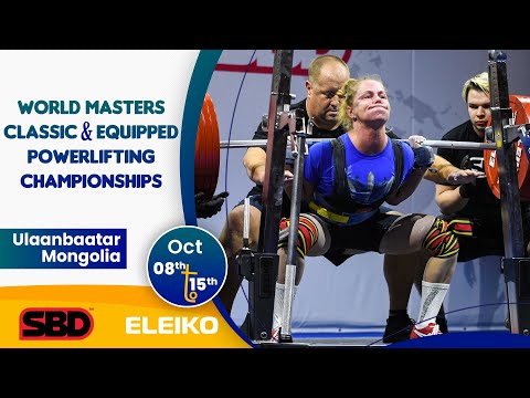 World Masters Equipped Powerlifting Championship 2023 -  Men Master2 59kg - 93kg