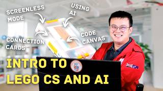 Introduction to LEGO Computer Science and AI (Screenless Mode, Connection Cards, Code, AI Features)