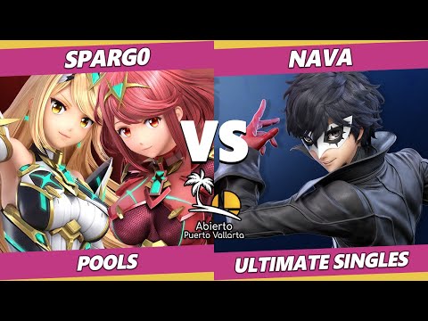 Abierto Puerto Vallarta - Spargo (Pyra Mythra) Vs. nava (Joker) SSBU Ultimate Tournament