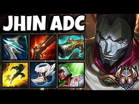 JHIN vs JINX [ ADC ] Lol Korea Challenger Patch 11.8 ✅
