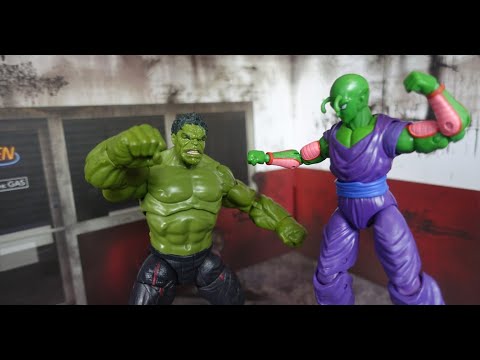 HULK VS PICCOLO FIGHT SCENE! Marvel vs Dragon Ball Z