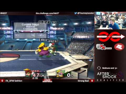 IaB37 - Strong Bad (Wario) vs FX_DFW Sethlon (Roy) - Losers Semifinals