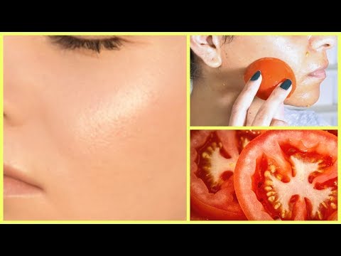 REMOVE DARK SPOTS IN 3 DAYS WITH A TOMATO! │ Facial Mask To Get Rid Of Uneven Skin Tone!