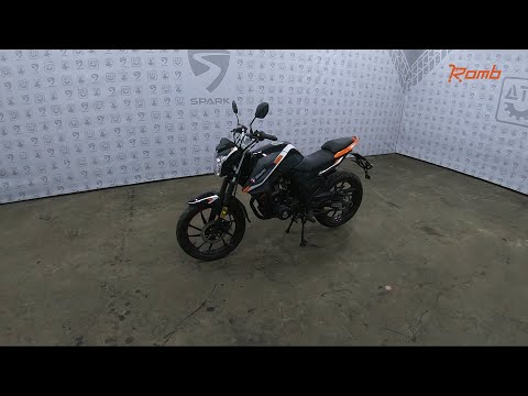 Мотоцикл Spark SP200R-28 (Зібраний з маслами) (Білий з матовим чорним)
