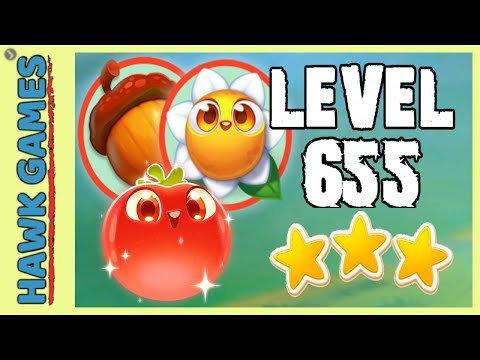 Farm Heroes Super Saga Level 655 - 3 Stars Walkthrough, No Boosters