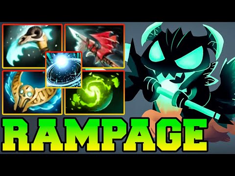 Outworld Destroyer Dota 2 Rampage Mid Carry Guide 7.34 Pro Gameplay