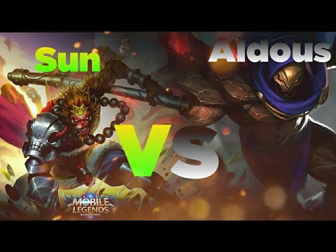 Sun vs Aldous | Mobile Legends | 500 Stack #5