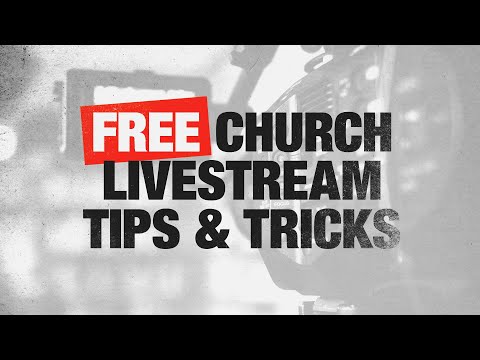 FREE Ways to Improve Church Livestream Engagement