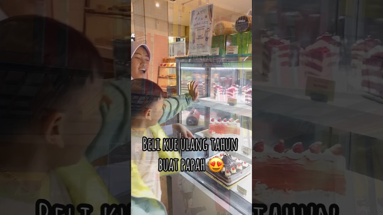 Ada ada aja Rayi beli kue ulangtahun 😄 #shortvideo #kueulangtahun #ulangtahun