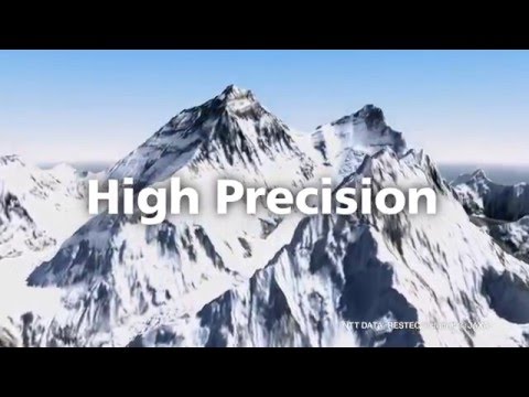 O primeiro vídeo de mapa 3D com resolução de 5 metros do mundo (versão 2016)