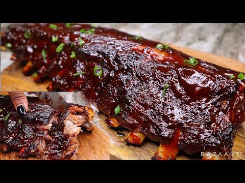 Super Easy Oven Baked Ribs| Fall Off The Bone BBQ Ribs...