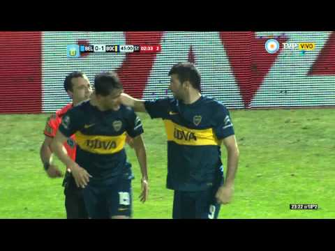 Gol de Gigliotti. Belgrano 0 - Boca 1 | TPD2014 - Fecha 02