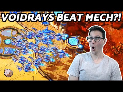 StarCraft 2 - MASS Voidrays Beats MECH!? Neeb vs Special