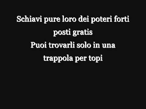 Si Salvi Chi Puo' - Mistaman (TESTO)