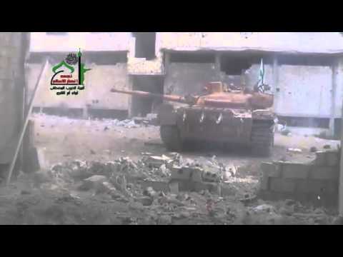 استهداف قوات النظام من قبل لواء أم القرى في مدينة دمشق في محافظة دمشق