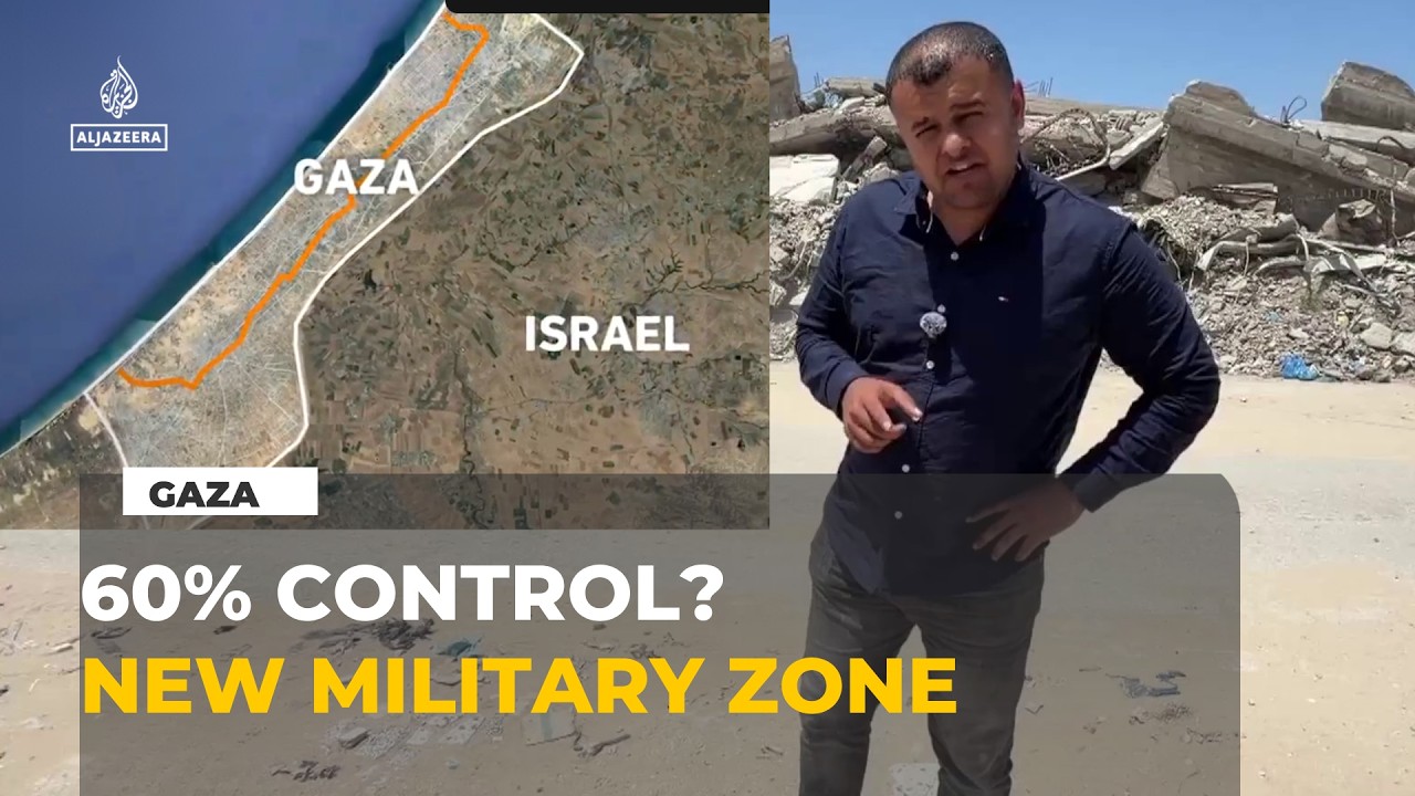 New Israeli Military Zone Expands Control in Gaza