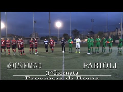 PROVINCIA DI ROMA 3°Giornata - ASD Castromenio - Parioli 1-4