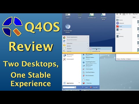Q4OS Review - A Polished Debian Experience with 2 Great Desktop Choices
