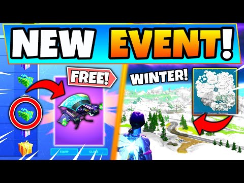 Fortnite WINTER EVENT ALL DETAILS! *FREE* Rewards, New Items, & Challenges (Battle Royale Update)
