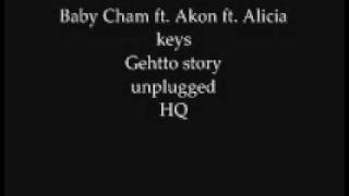 Baby cham ft  Akon ft  Alicia Keys   ghetto story  HQ