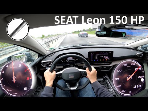 SEAT Leon IV 1.5 TSI | TOP SPEED ON GERMAN AUTOBAHN | 231km/h