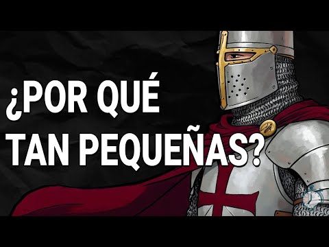 Medieval battles were tiny