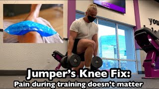 Jumper’s Knee: Pain Tomorrow Matters More Than Pain in Training (Fix Patellar Tendon Pain)