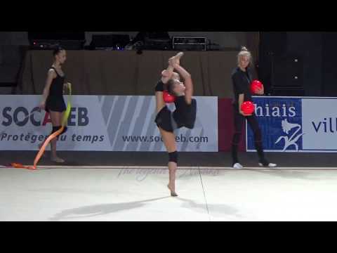 Dina AVERINA (RUS) ball - 2019 Thiais trainings