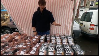 SELLING THE PRODUCE! DAY AT THE FARMERS MARKET!!