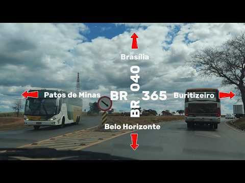 De Sete Lagoas a Buritizeiro MG