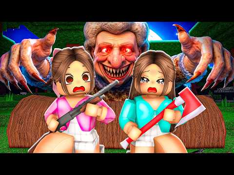 We Survived 99 NIGHTS At Grandmas In Roblox!