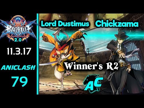 AniClash 79 - Lord Dustimus (Jubei) vs Chickzama (Hazama/Hibiki) Winner's R2 - BBCF 2
